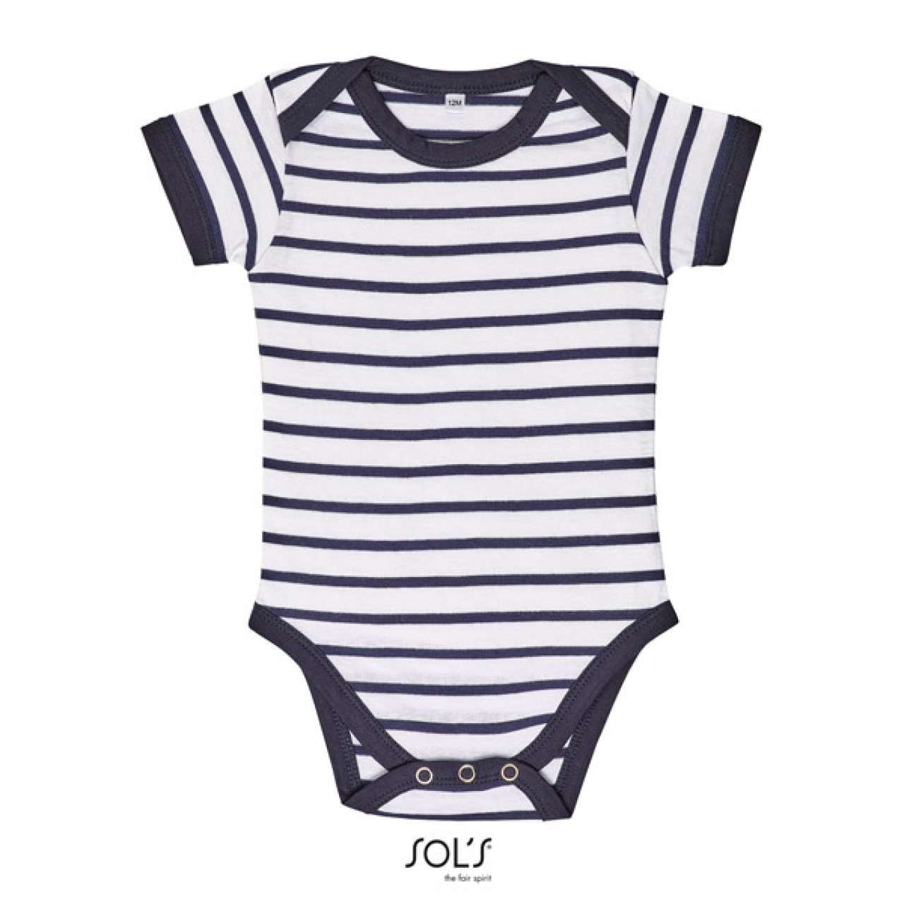 SOL'S MILES BABY - STRIPED BODYSUIT - Image 2