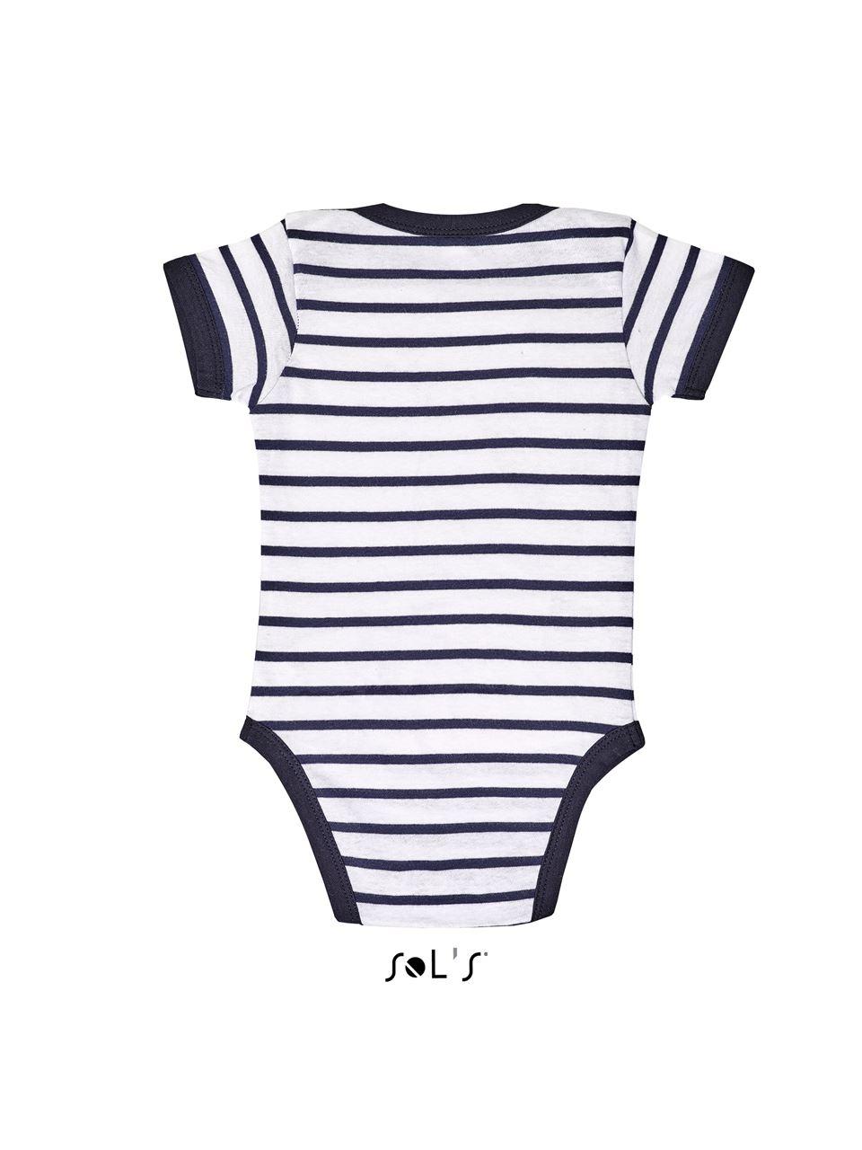 SOL'S MILES BABY - STRIPED BODYSUIT - Image 3