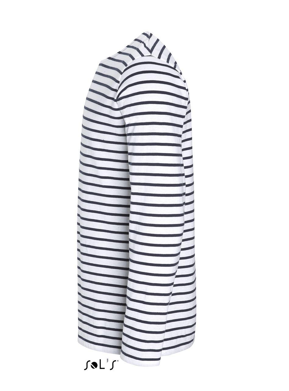 SOL'S MARINE MEN - LONG SLEEVE STRIPED T-SHIRT - Image 2