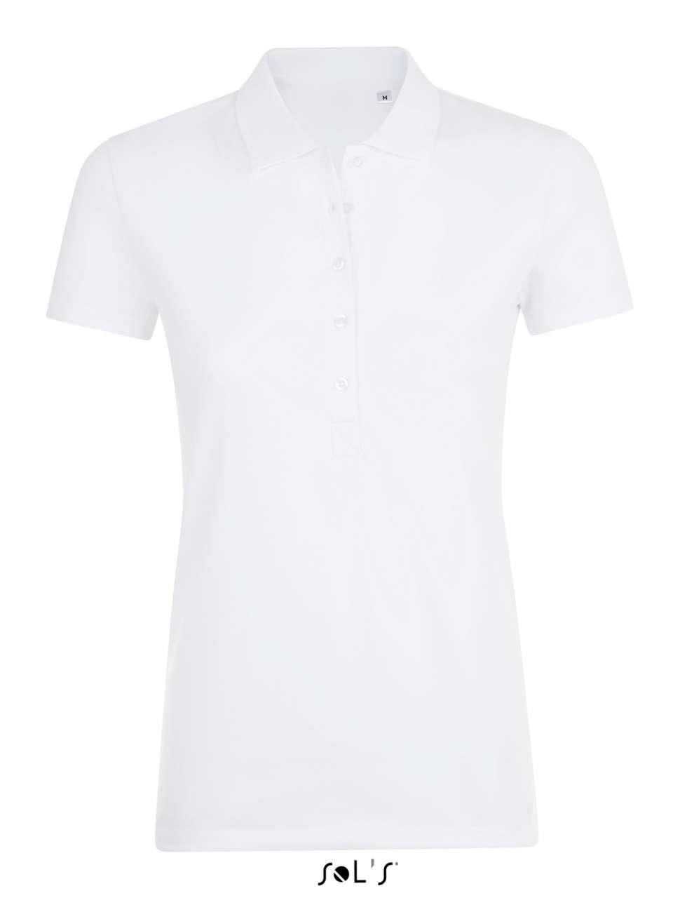 SOL'S PHOENIX WOMEN - COTTON-ELASTANE POLO SHIRT - Image 2