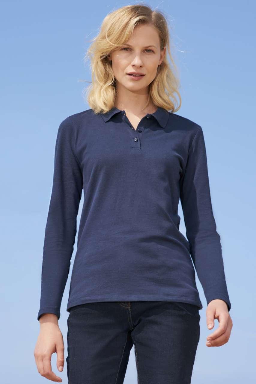 SOL'S PERFECT LSL WOMEN - LONG-SLEEVE PIQUÉ POLO SHIRT - Image 23