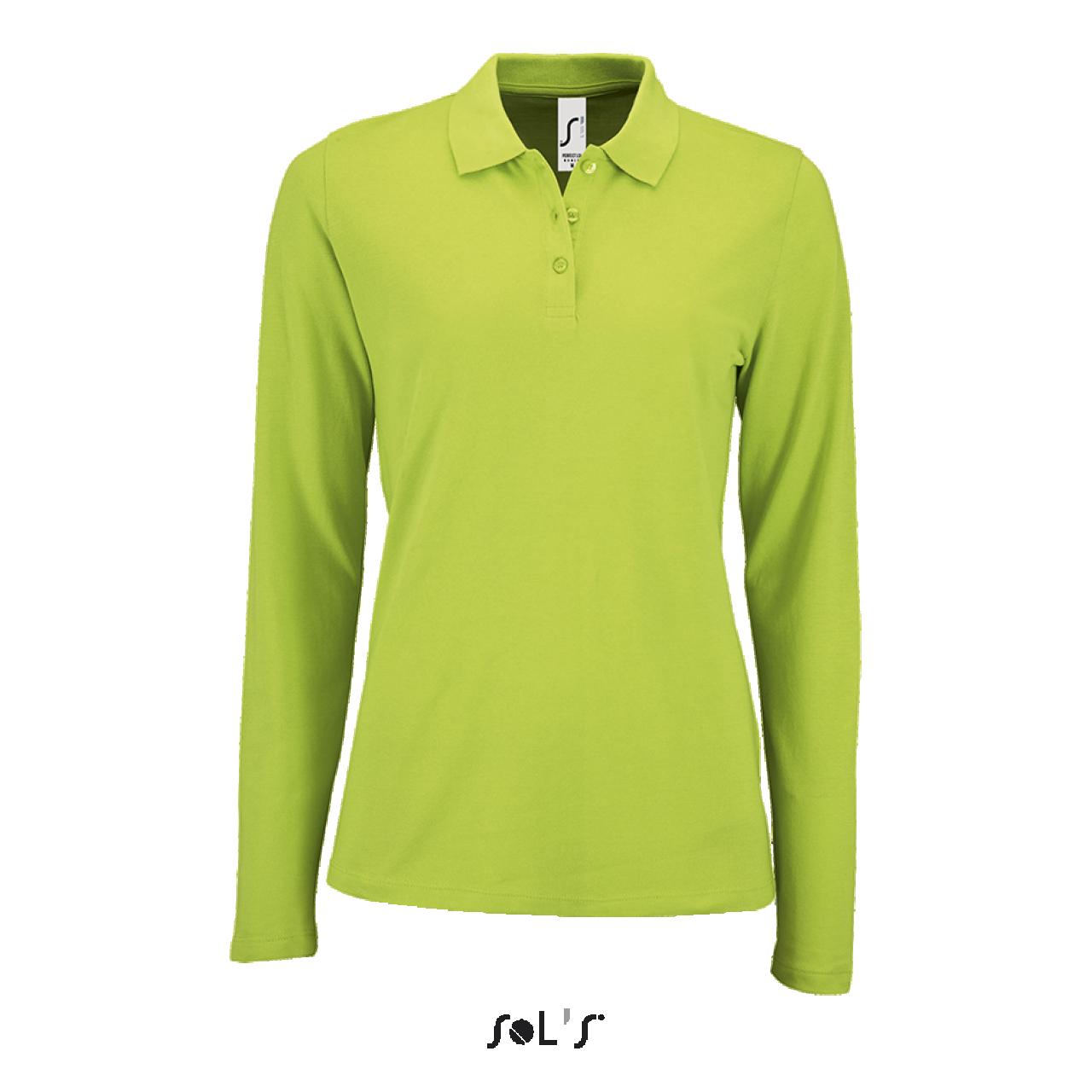 SOL'S PERFECT LSL WOMEN - LONG-SLEEVE PIQUÉ POLO SHIRT - Image 4