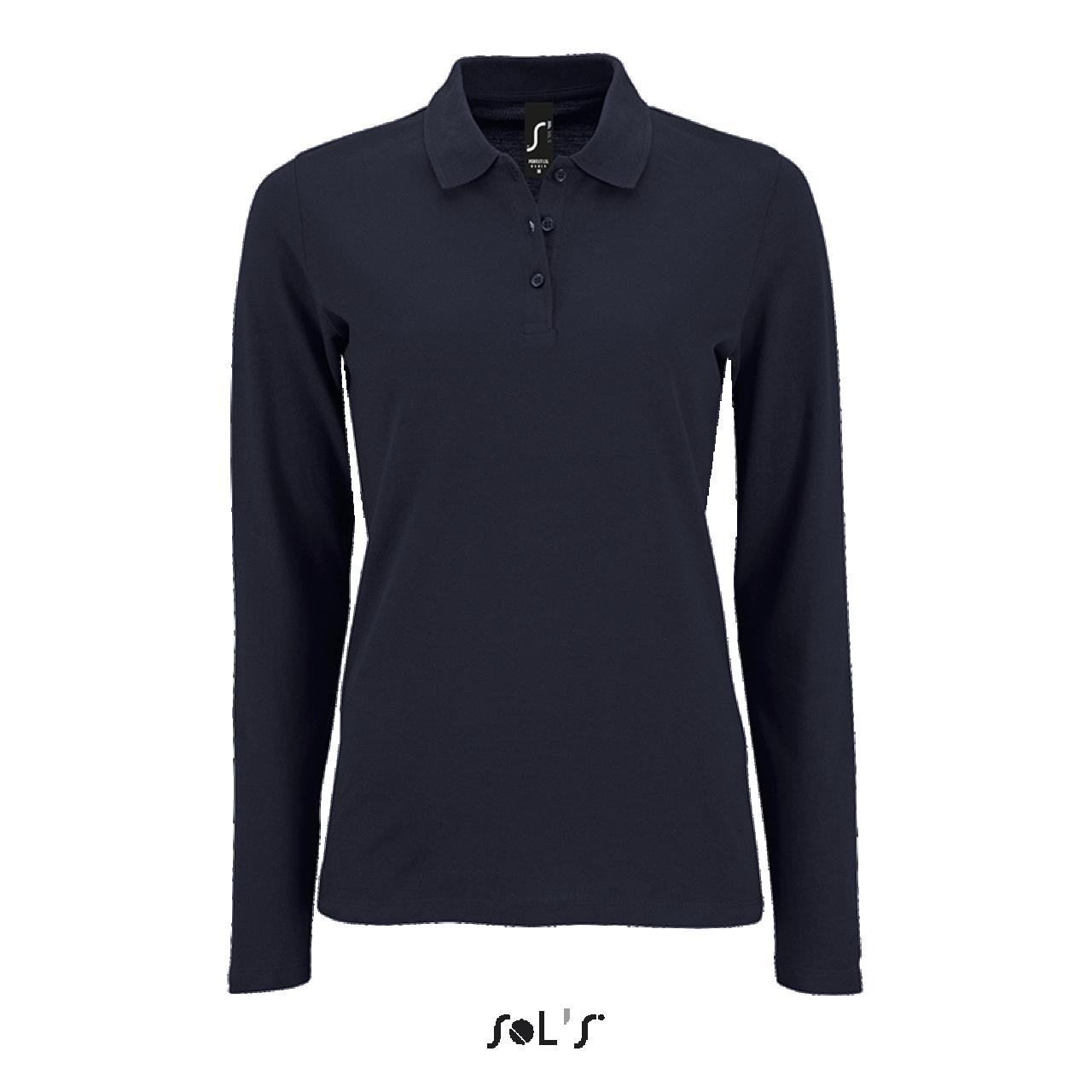 SOL'S PERFECT LSL WOMEN - LONG-SLEEVE PIQUÉ POLO SHIRT - Image 9