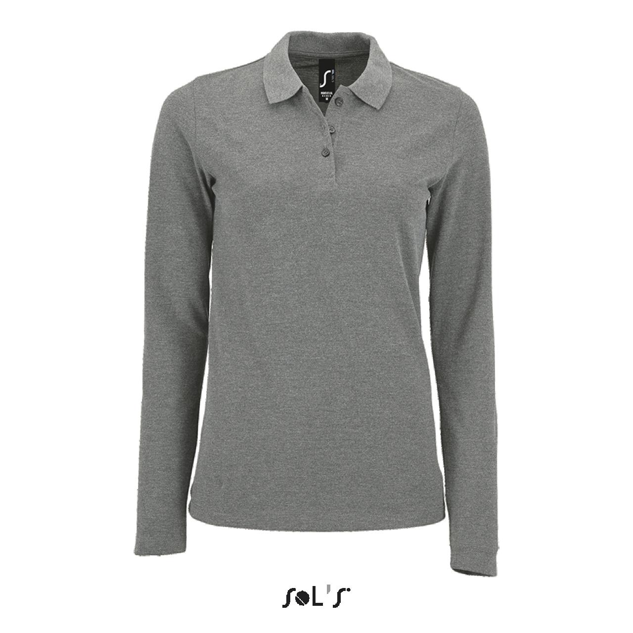 SOL'S PERFECT LSL WOMEN - LONG-SLEEVE PIQUÉ POLO SHIRT - Image 14