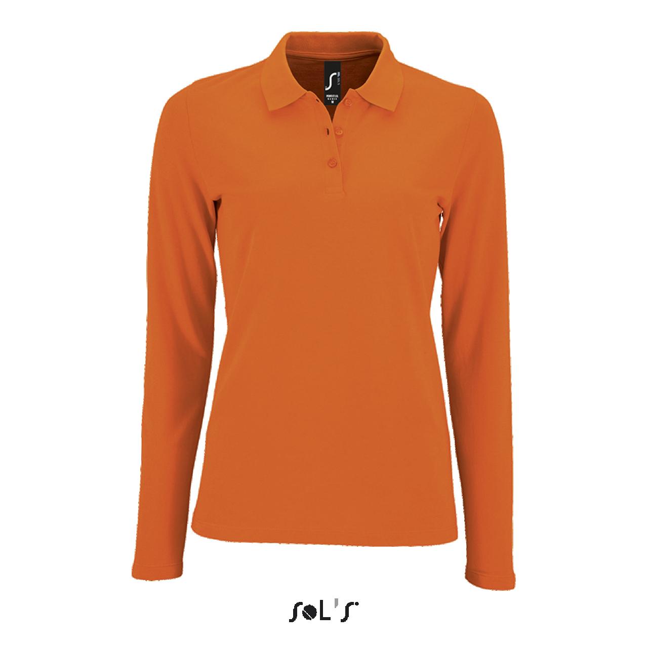 SOL'S PERFECT LSL WOMEN - LONG-SLEEVE PIQUÉ POLO SHIRT - Image 11