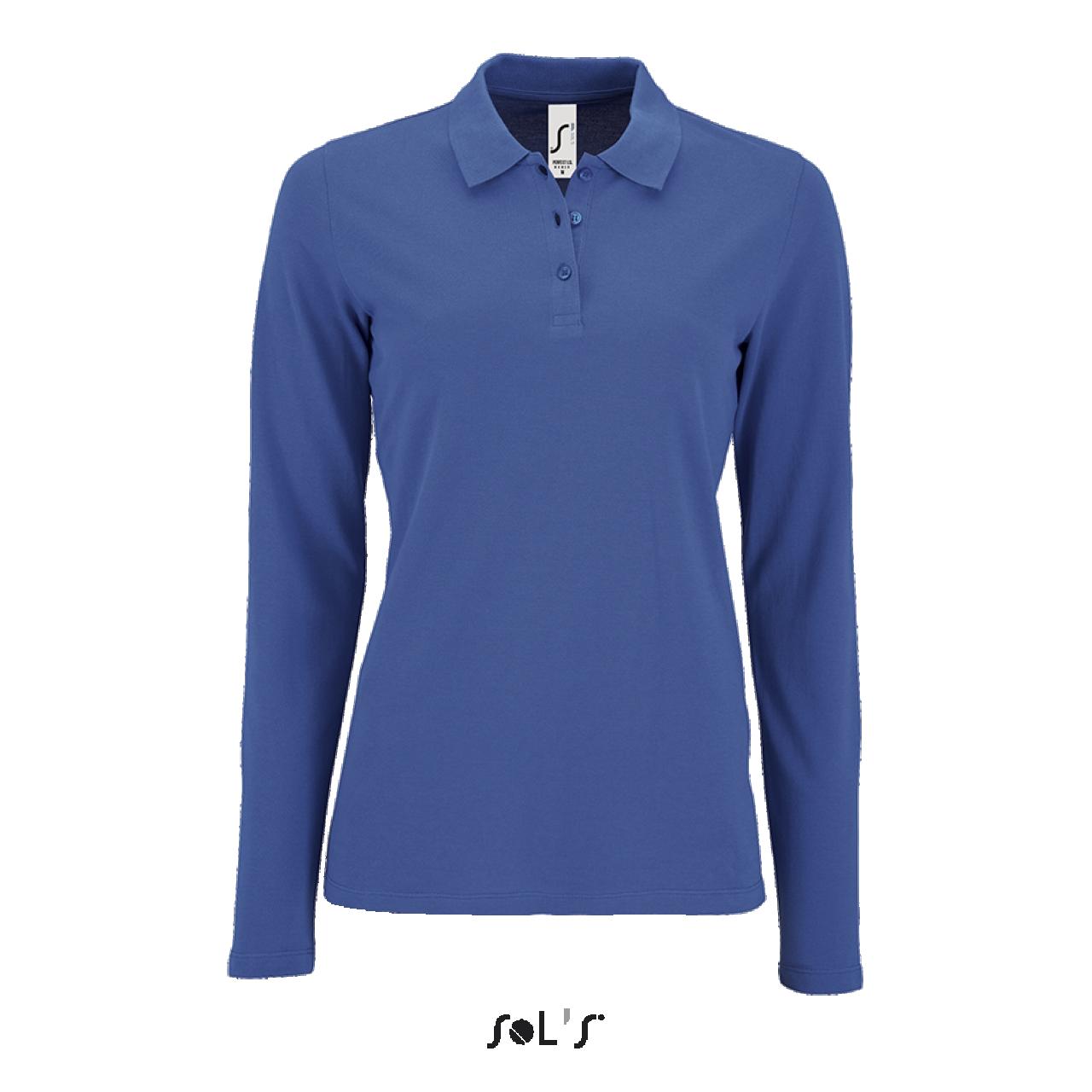 SOL'S PERFECT LSL WOMEN - LONG-SLEEVE PIQUÉ POLO SHIRT - Image 6