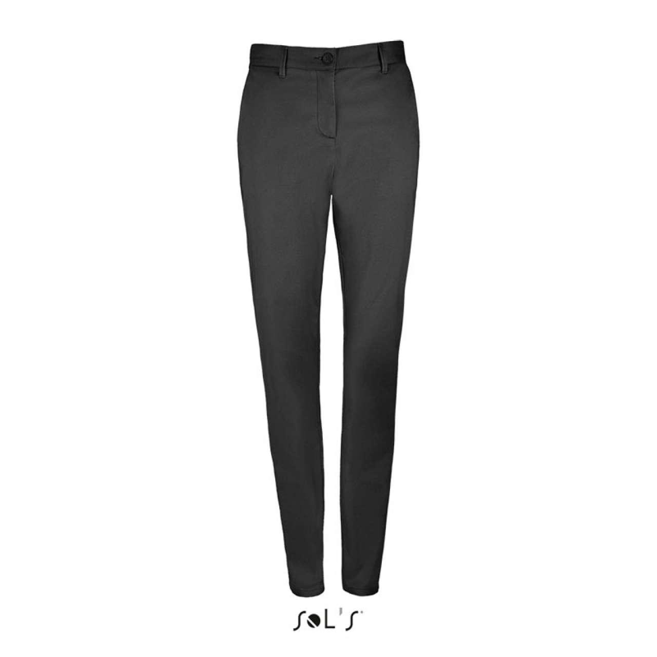 SOL'S JARED WOMEN - SATIN STRETCH TROUSERS - Image 7