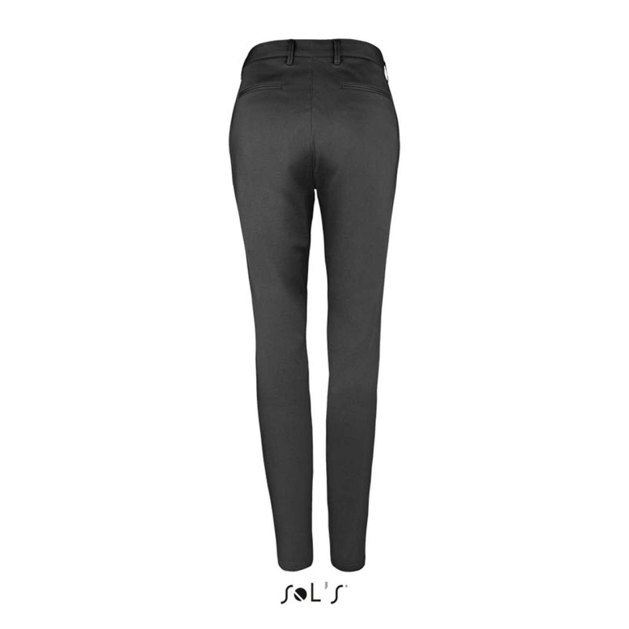SOL'S JARED WOMEN - SATIN STRETCH TROUSERS - Image 8