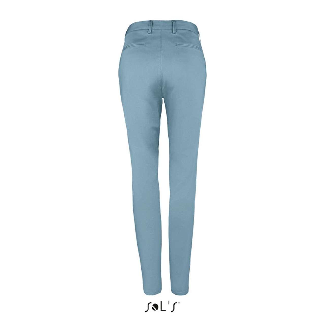 SOL'S JARED WOMEN - SATIN STRETCH TROUSERS