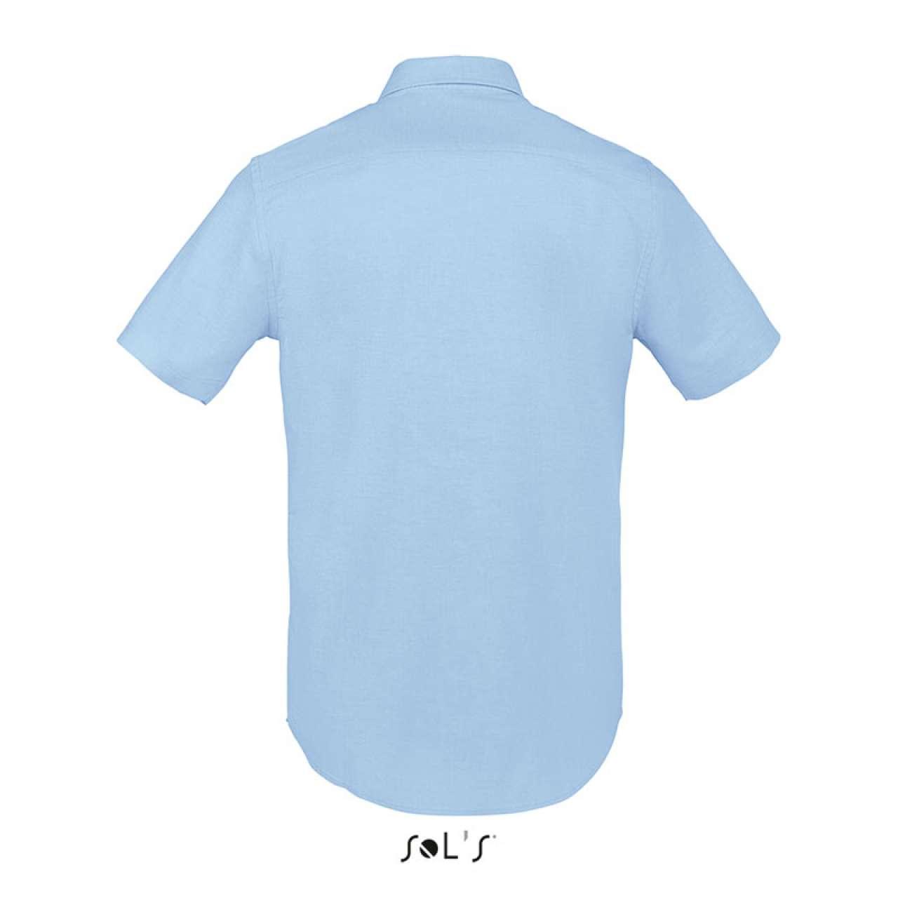 SOL'S BRISBANE FIT - SHORT SLEEVE OXFORD MEN'S SHIRT - Image 5
