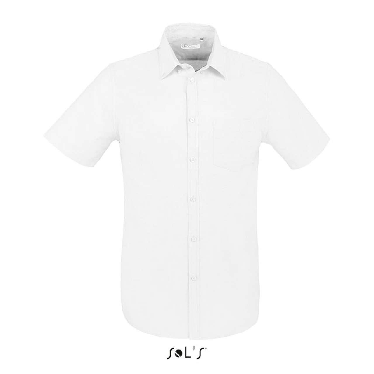 SOL'S BRISBANE FIT - SHORT SLEEVE OXFORD MEN'S SHIRT - Image 7