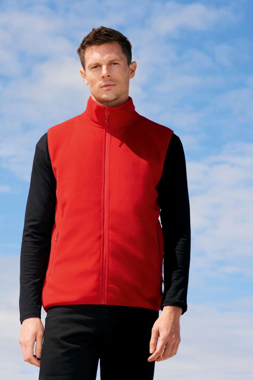 SOL'S FACTOR BW - UNISEX MICROFLEECE ZIP BODYWARMER - Image 18