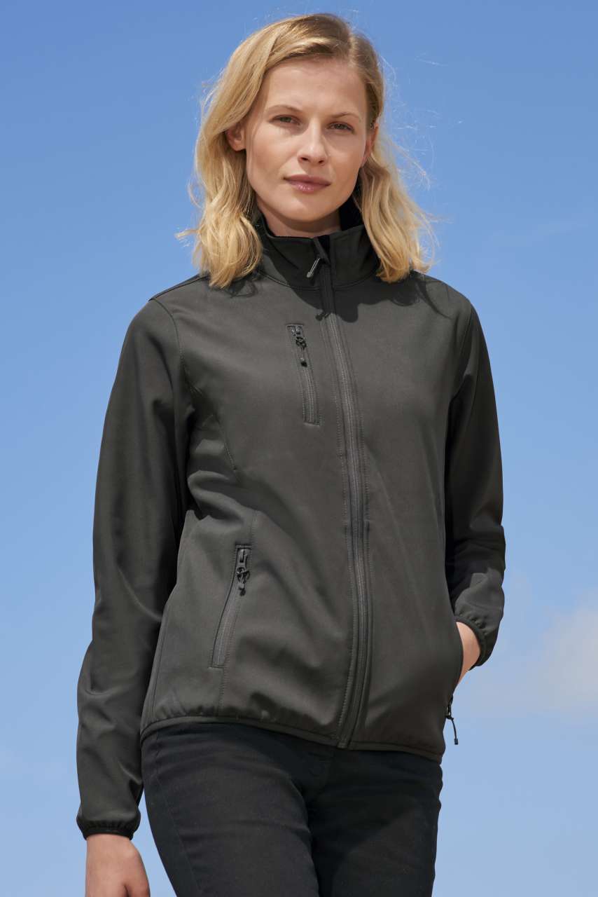 SOL'S FALCON WOMEN - SOFTSHELL ZIP JACKET - Image 3