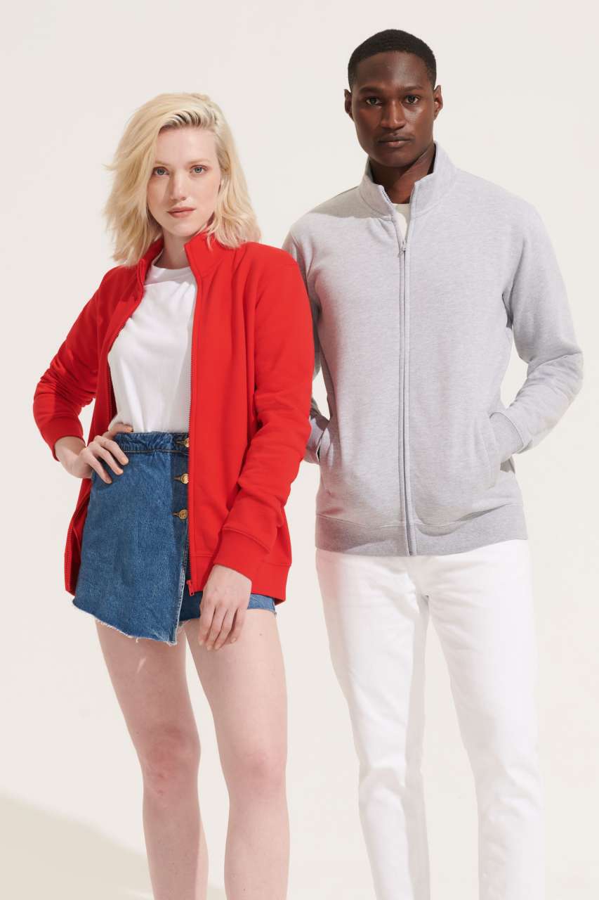 SOL'S COOPER - UNISEX FULL-ZIP SWEATSHIRT - Image 2