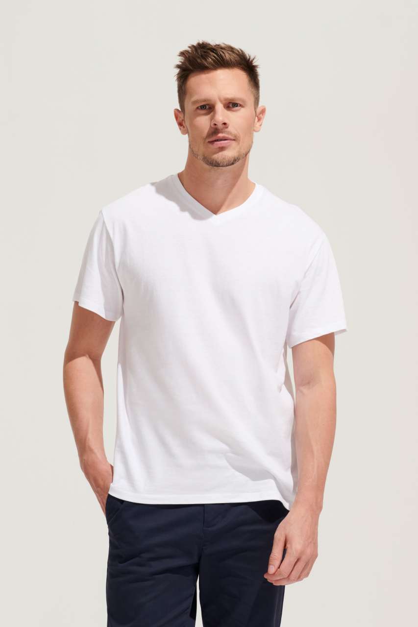 SOL'S VICTORY - MEN'S V-NECK T-SHIRT