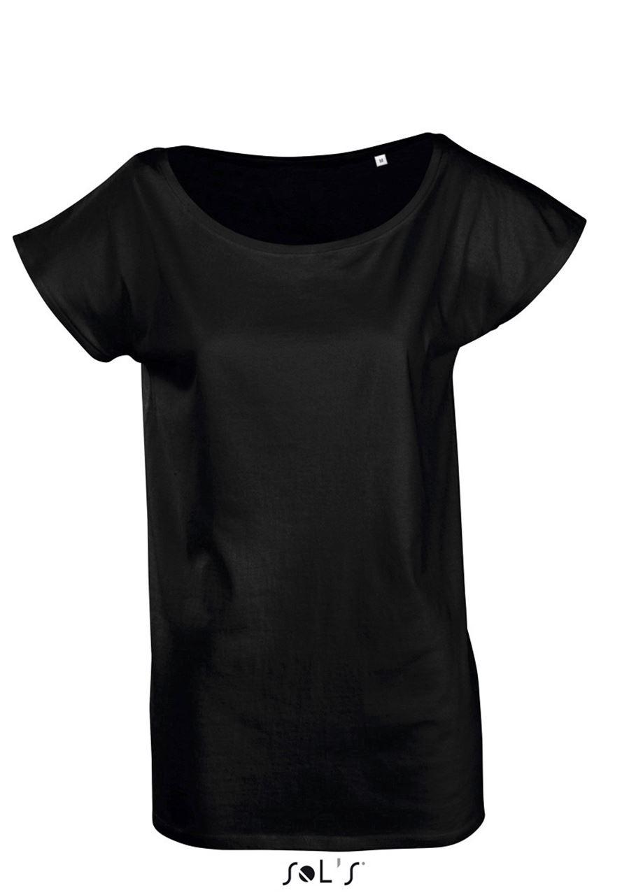 SOL'S MARYLIN - WOMEN’S SHORT SLEEVE LONG KIMONO T-SHIRT - Image 4