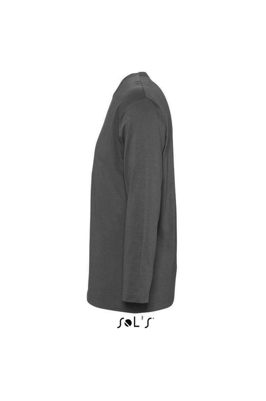 SOL'S MONARCH - MEN'S ROUND COLLAR LONG SLEEVE T-SHIRT - Image 4