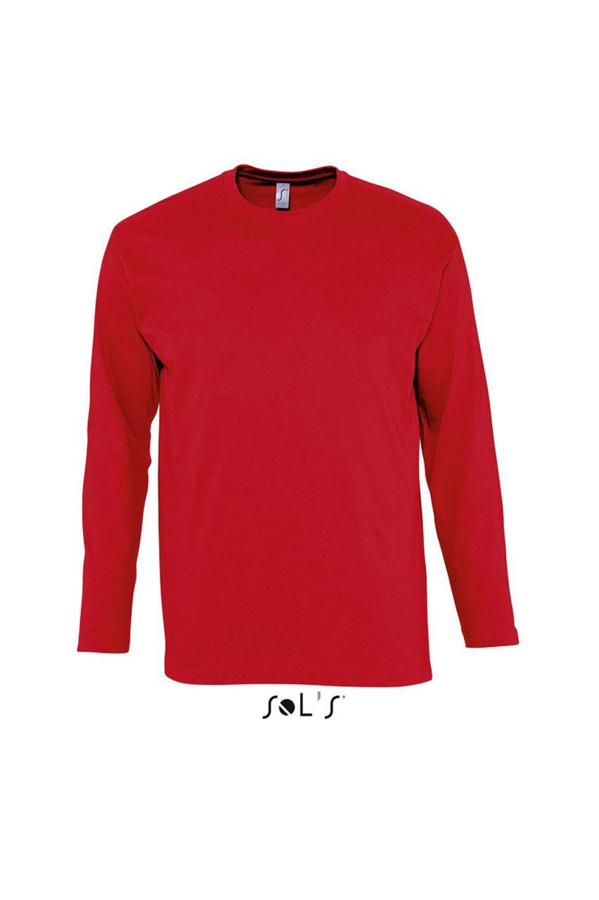SOL'S MONARCH - MEN'S ROUND COLLAR LONG SLEEVE T-SHIRT - Image 17