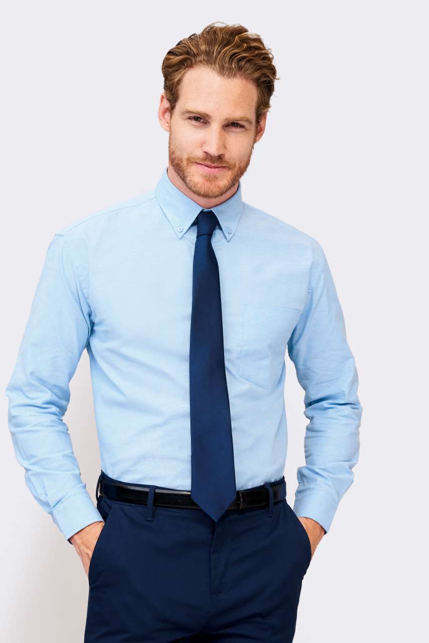 SOL'S BOSTON - LONG SLEEVE OXFORD MEN'S SHIRT - Image 12