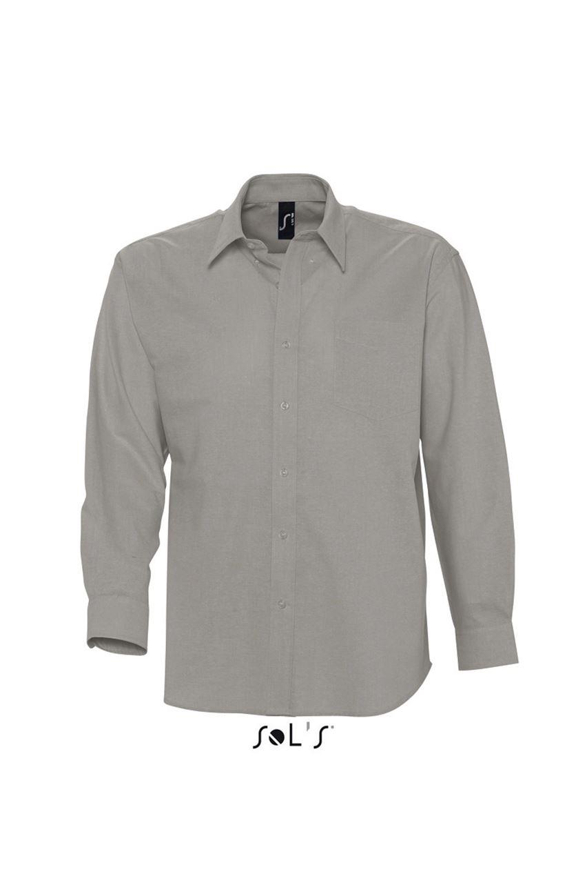 SOL'S BOSTON - LONG SLEEVE OXFORD MEN'S SHIRT - Image 5
