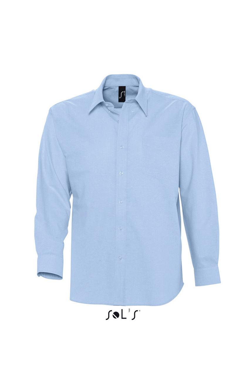 SOL'S BOSTON - LONG SLEEVE OXFORD MEN'S SHIRT - Image 3