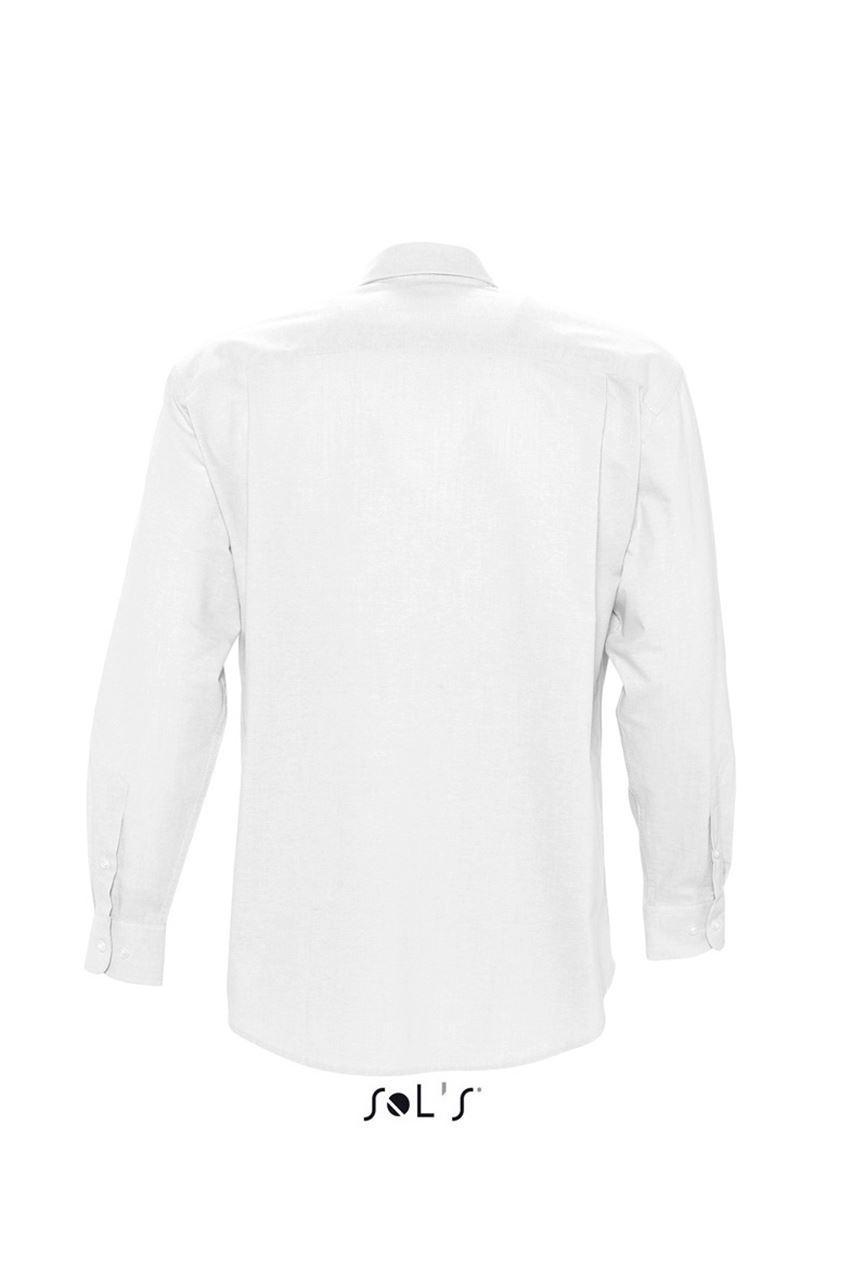 SOL'S BOSTON - LONG SLEEVE OXFORD MEN'S SHIRT - Image 4