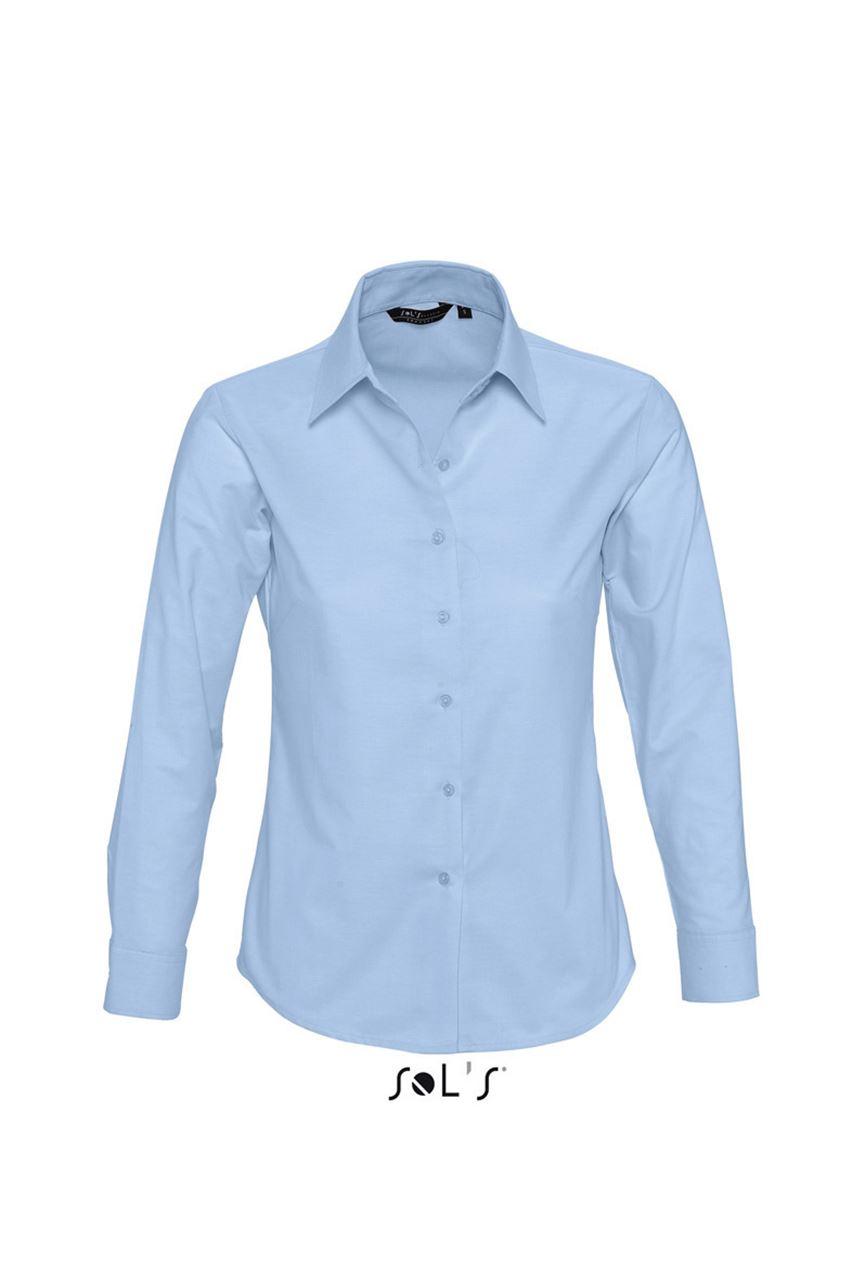 SOL'S EMBASSY - LONG SLEEVE OXFORD WOMEN'S SHIRT - Image 10