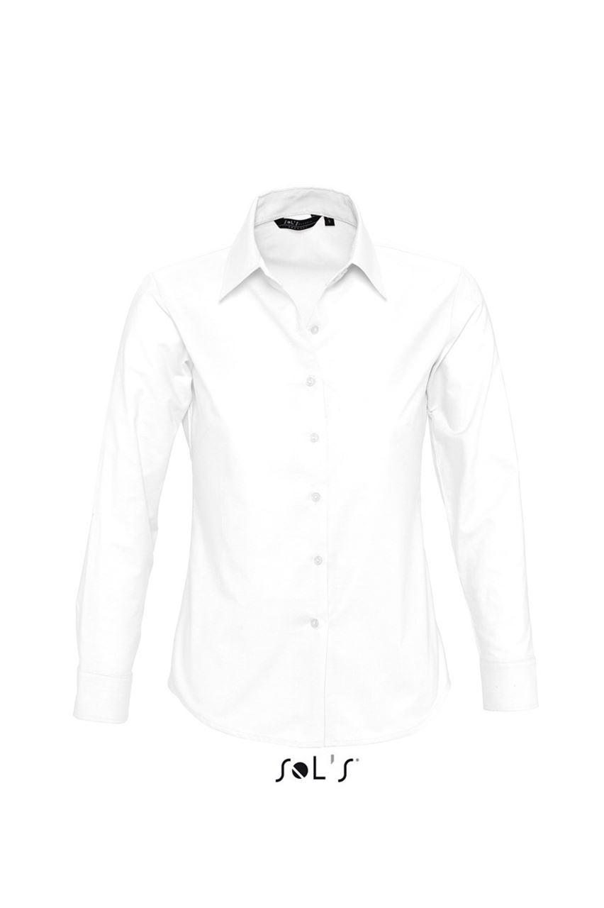 SOL'S EMBASSY - LONG SLEEVE OXFORD WOMEN'S SHIRT - Image 5