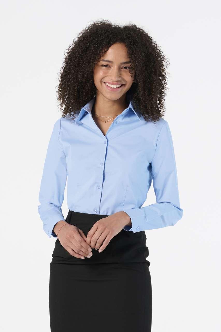 SOL'S EDEN - LONG SLEEVE STRETCH WOMEN'S SHIRT - Image 9
