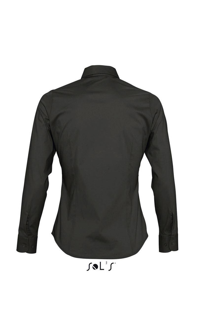 SOL'S EDEN - LONG SLEEVE STRETCH WOMEN'S SHIRT - Image 17