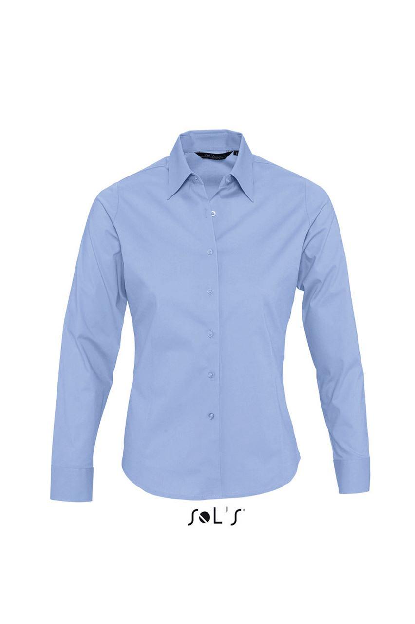 SOL'S EDEN - LONG SLEEVE STRETCH WOMEN'S SHIRT - Image 19