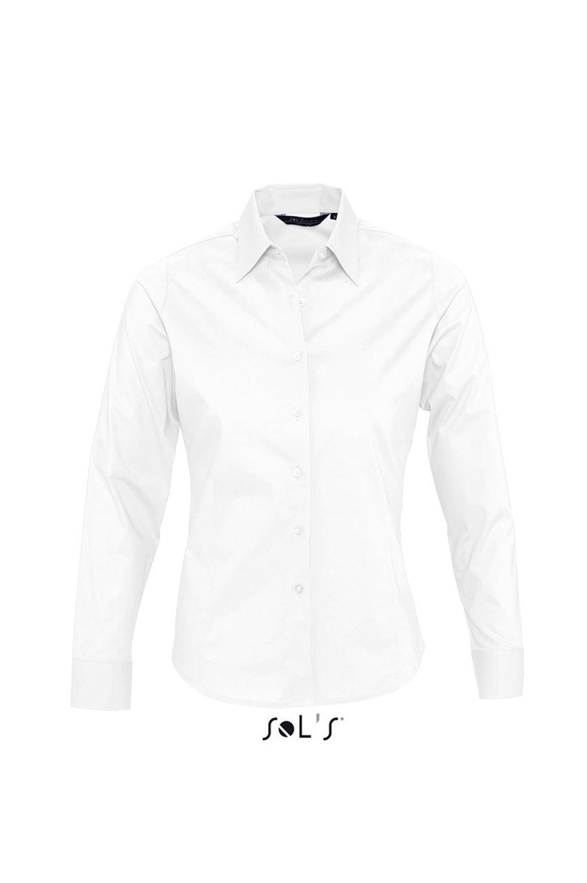 SOL'S EDEN - LONG SLEEVE STRETCH WOMEN'S SHIRT - Image 22