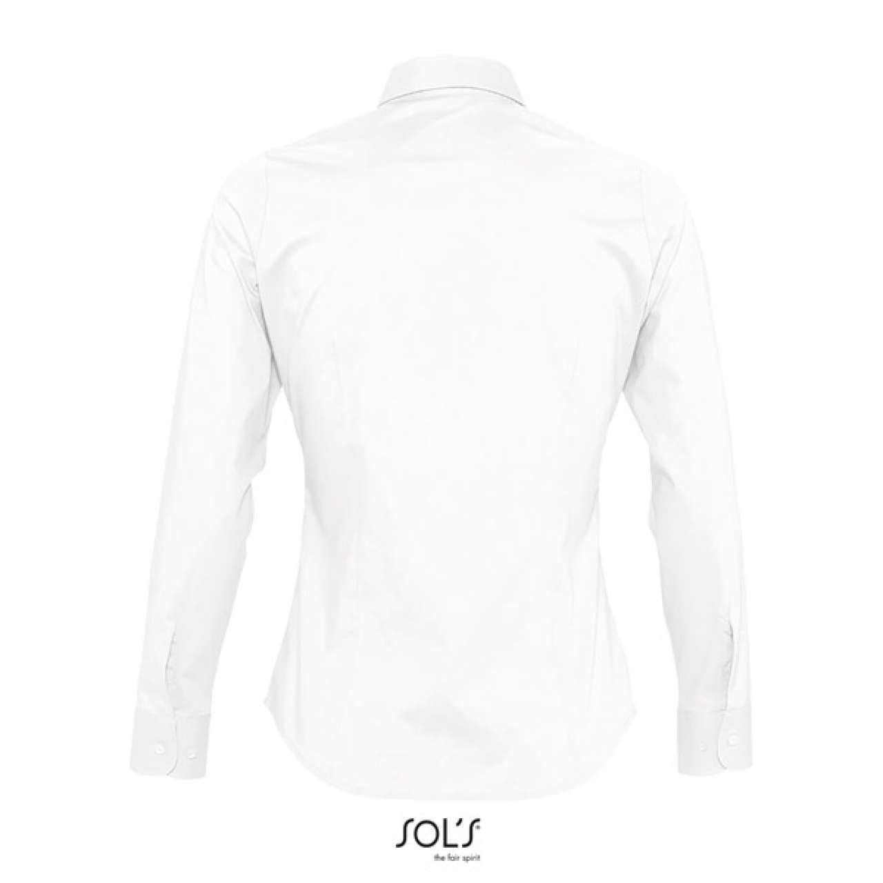SOL'S EDEN - LONG SLEEVE STRETCH WOMEN'S SHIRT - Image 2