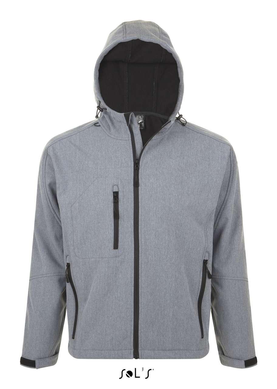 SOL'S REPLAY MEN - HOODED SOFTSHELL - Image 6