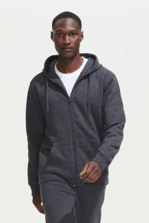 SOL'S SEVEN MEN - JACKET WITH LINED HOOD - Image 2