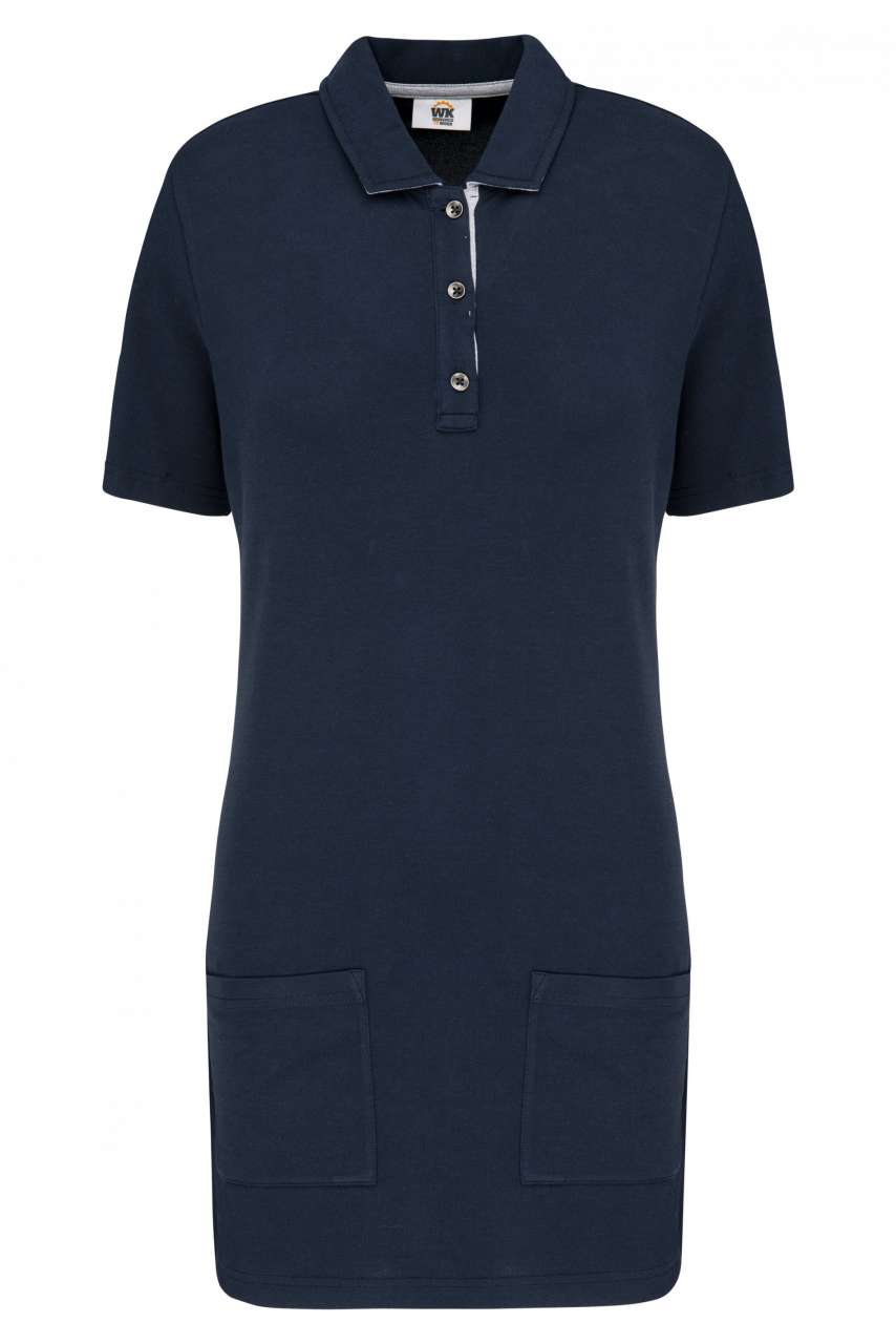 LADIES’ SHORT-SLEEVED LONGLINE POLO SHIRT - Image 13