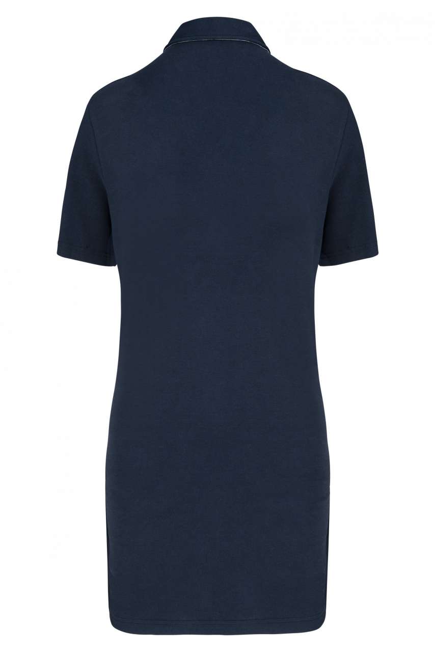 LADIES’ SHORT-SLEEVED LONGLINE POLO SHIRT - Image 9
