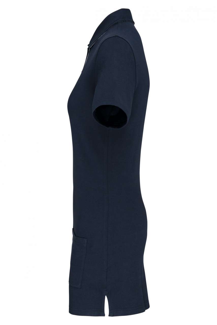 LADIES’ SHORT-SLEEVED LONGLINE POLO SHIRT - Image 11