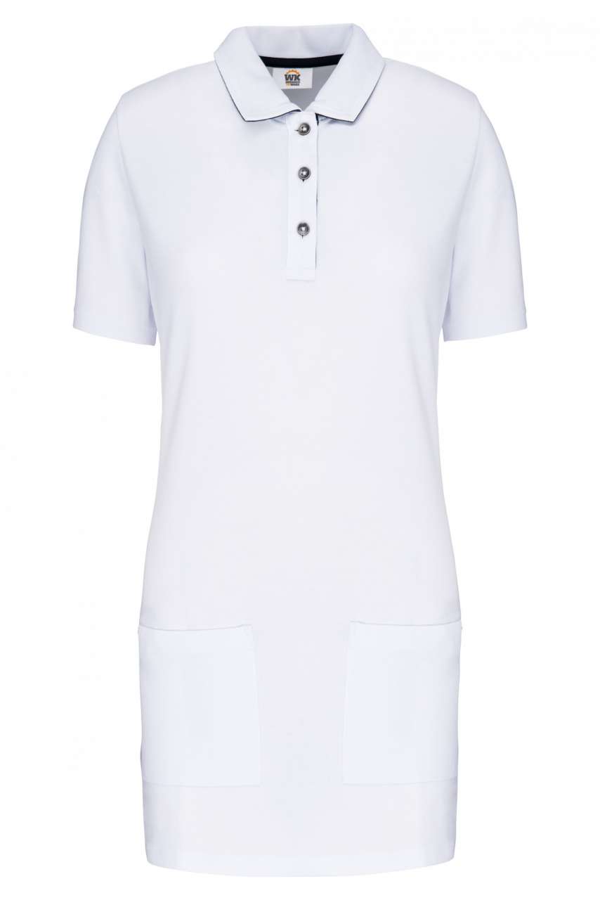 LADIES’ SHORT-SLEEVED LONGLINE POLO SHIRT - Image 12