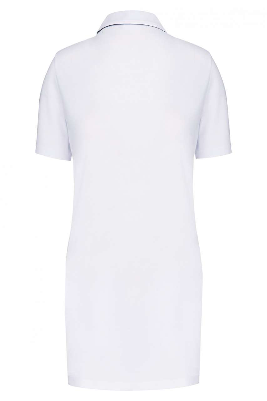 LADIES’ SHORT-SLEEVED LONGLINE POLO SHIRT - Image 10