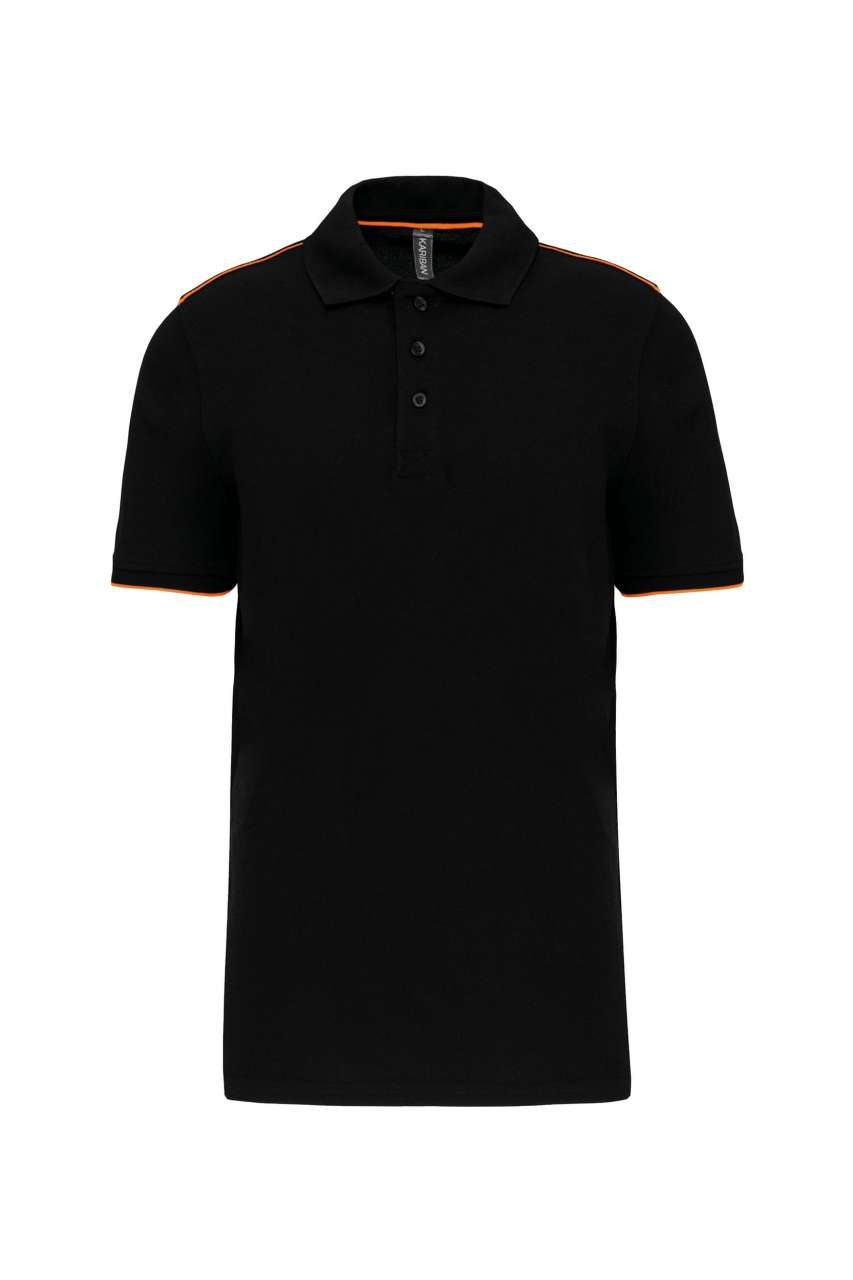 MEN'S SHORT-SLEEVED CONTRASTING DAYTODAY POLO SHIRT - Image 5