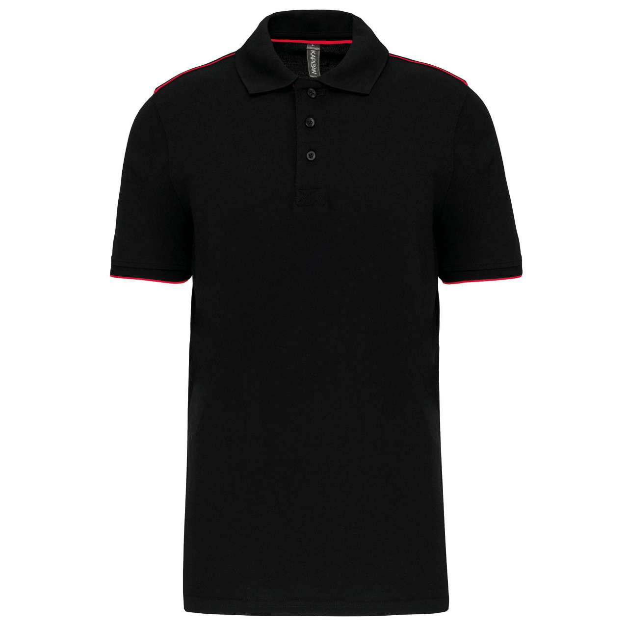 MEN'S SHORT-SLEEVED CONTRASTING DAYTODAY POLO SHIRT - Image 8
