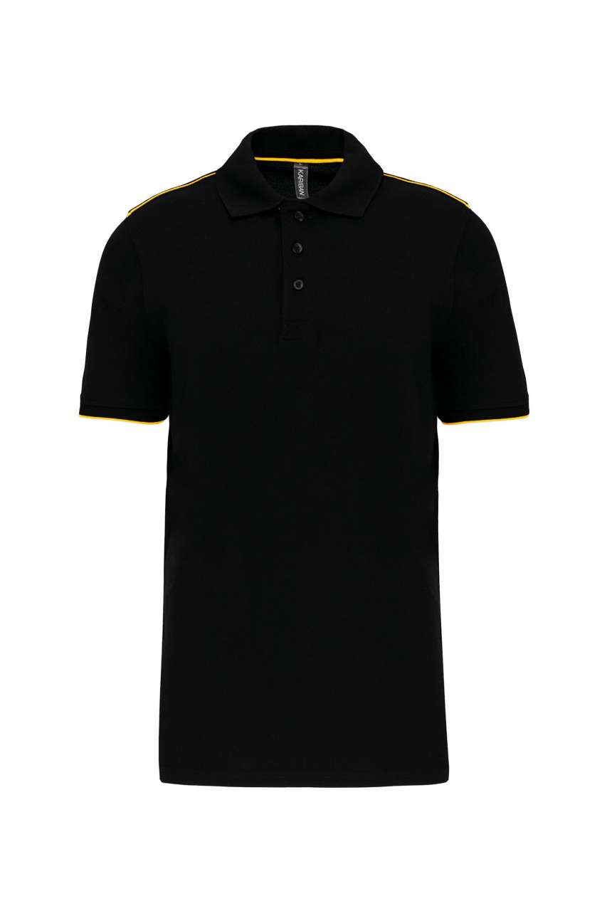 MEN'S SHORT-SLEEVED CONTRASTING DAYTODAY POLO SHIRT - Image 3