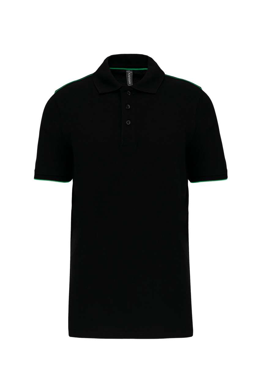 MEN'S SHORT-SLEEVED CONTRASTING DAYTODAY POLO SHIRT - Image 7