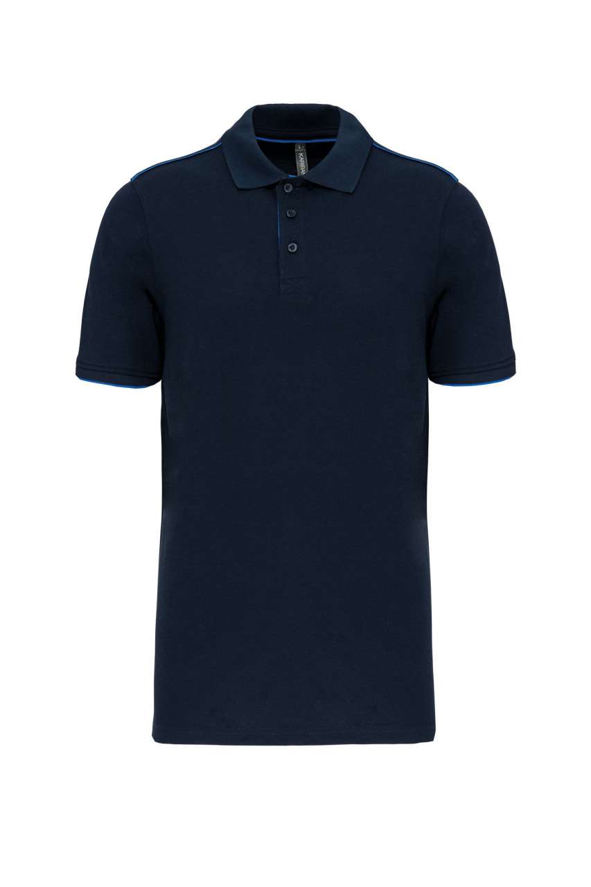 MEN'S SHORT-SLEEVED CONTRASTING DAYTODAY POLO SHIRT - Image 6