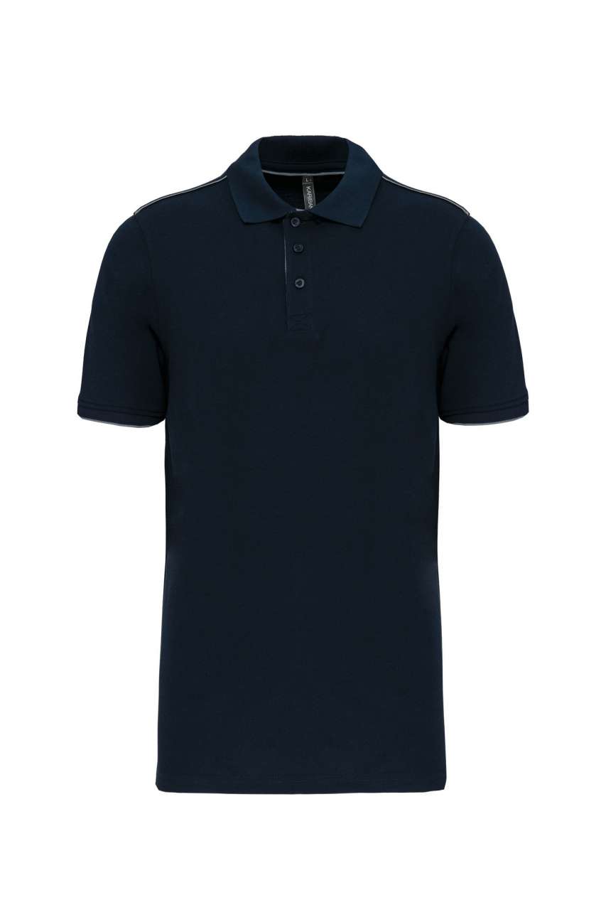 MEN'S SHORT-SLEEVED CONTRASTING DAYTODAY POLO SHIRT