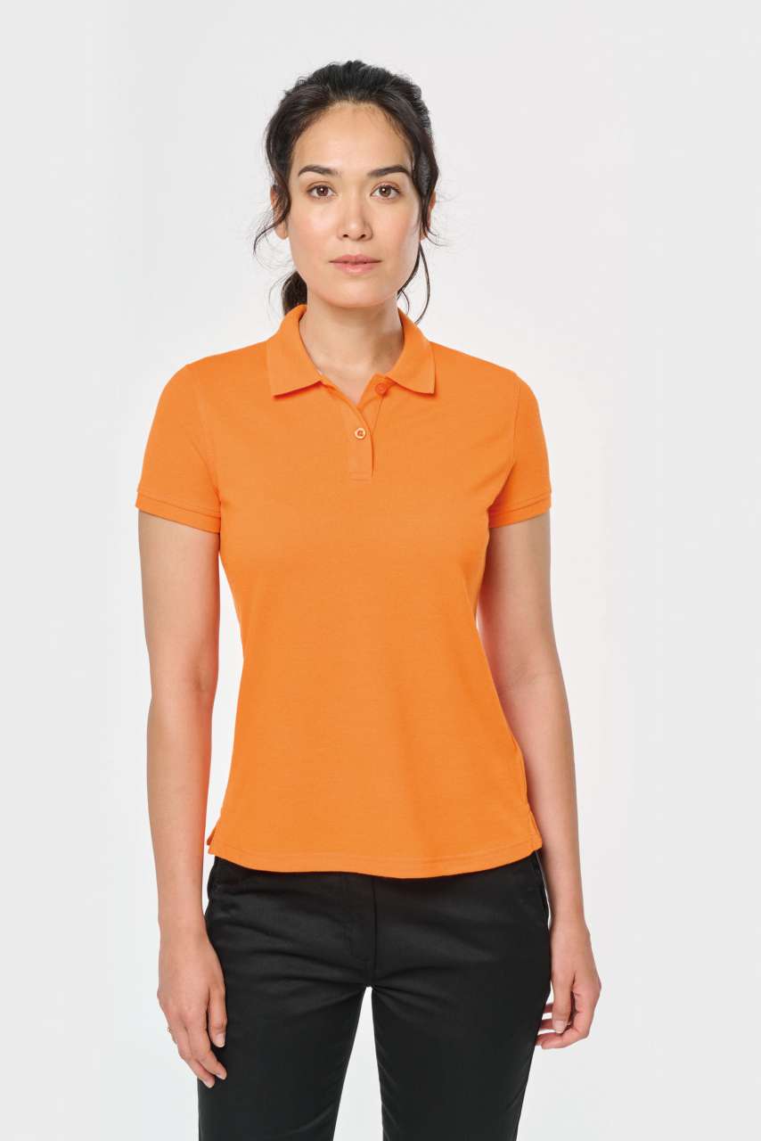 LADIES' SHORT-SLEEVED POLO SHIRT - Image 4