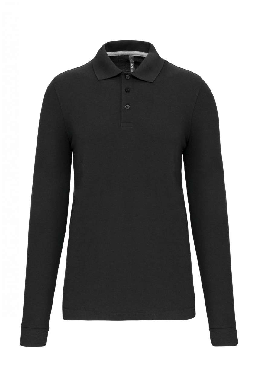 MEN'S LONG-SLEEVED POLO SHIRT - Image 5