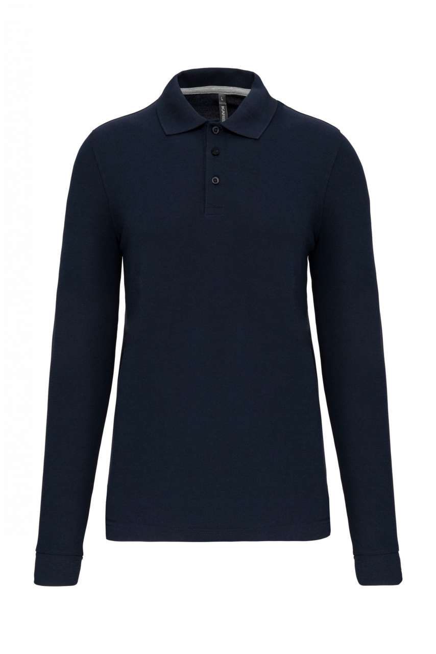 MEN'S LONG-SLEEVED POLO SHIRT - Image 6