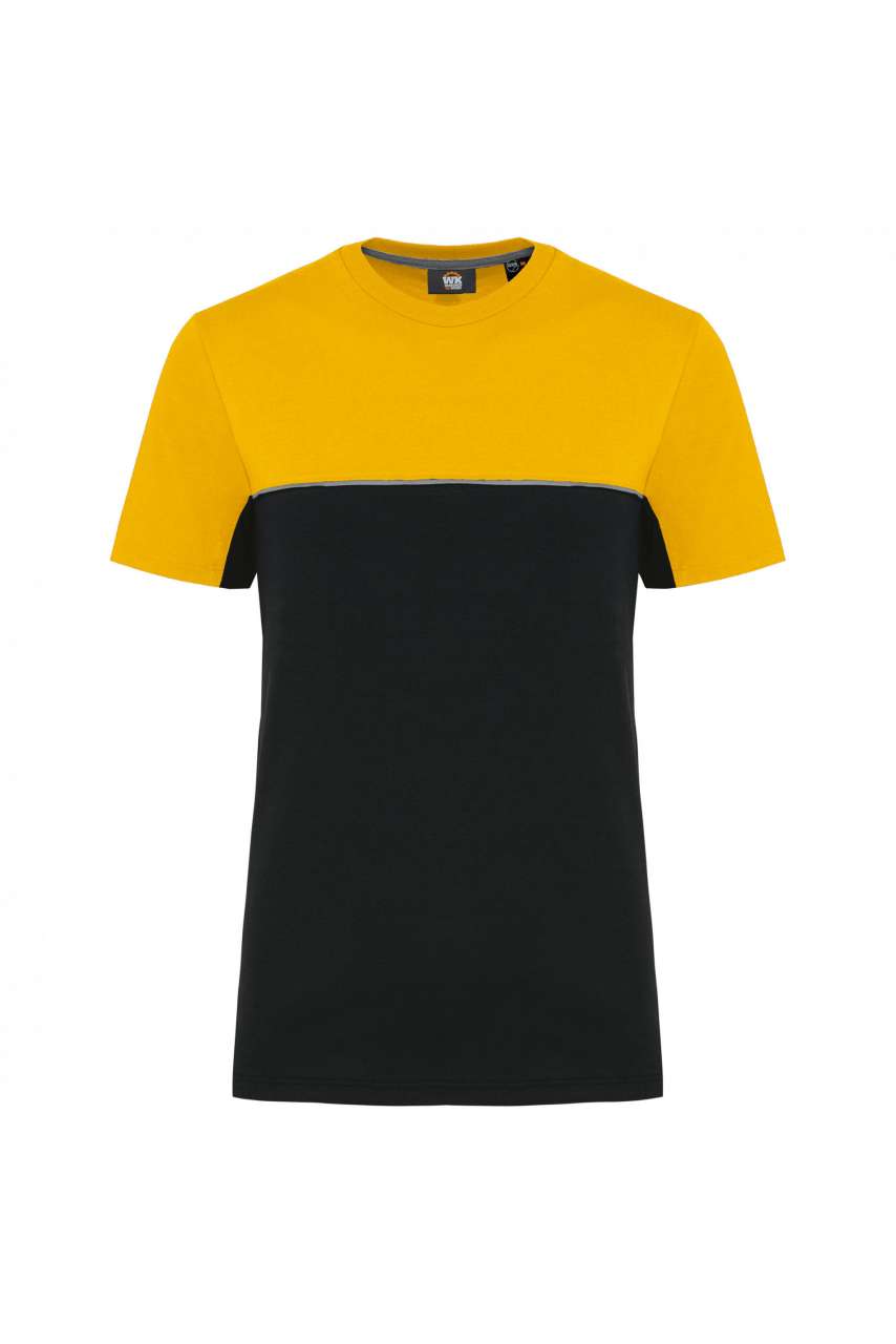 UNISEX ECO-FRIENDLY SHORT SLEEVE TWO-TONE T-SHIRT - Image 4
